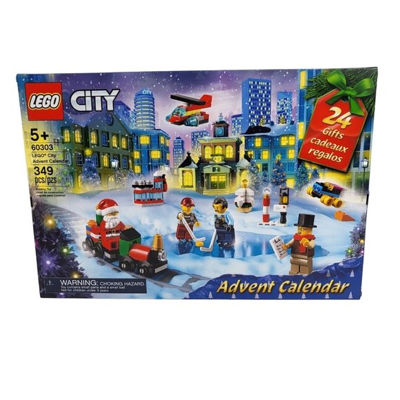 Lego Toys Lego City 22 Advent Calendar 60303 Christmas 349 Pieces